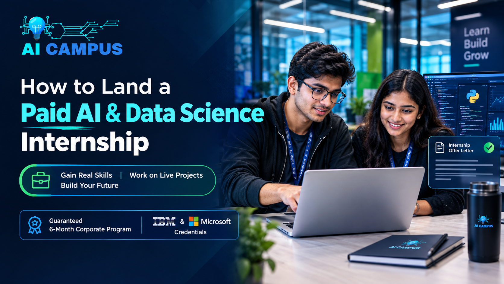 How to Get a Paid AI & Data Science Internship in India 2026 | Stipend, Skills & PPO Guide